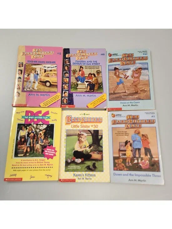 Lot of 90s Chapter Books- Baby-Sitters Junie B Boxcar Children Cleary Judy Blume - Picture 5 of 6
